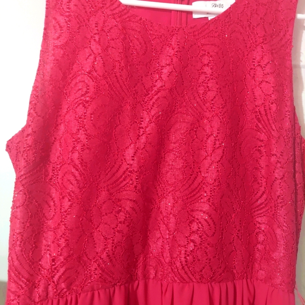 Rose Belle Badgley Mischka dress